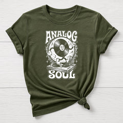 Music T-Shirt : Analogue Soul Design, Gildan Softstyle