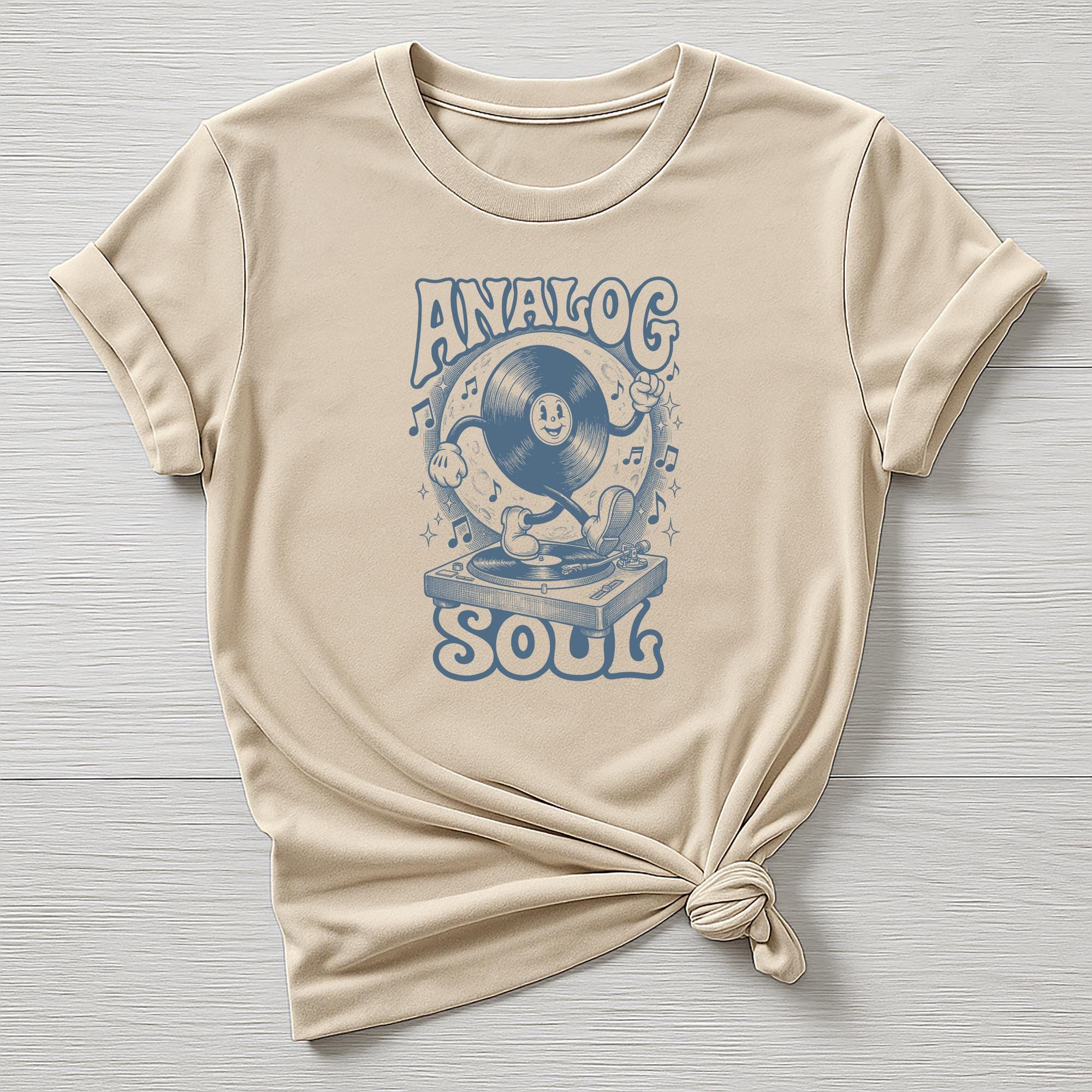 Music T-Shirt : Analogue Soul Design, Gildan Softstyle