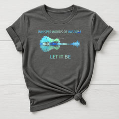 Let it Be T-Shirt : Music Design, Gildan Softstyle