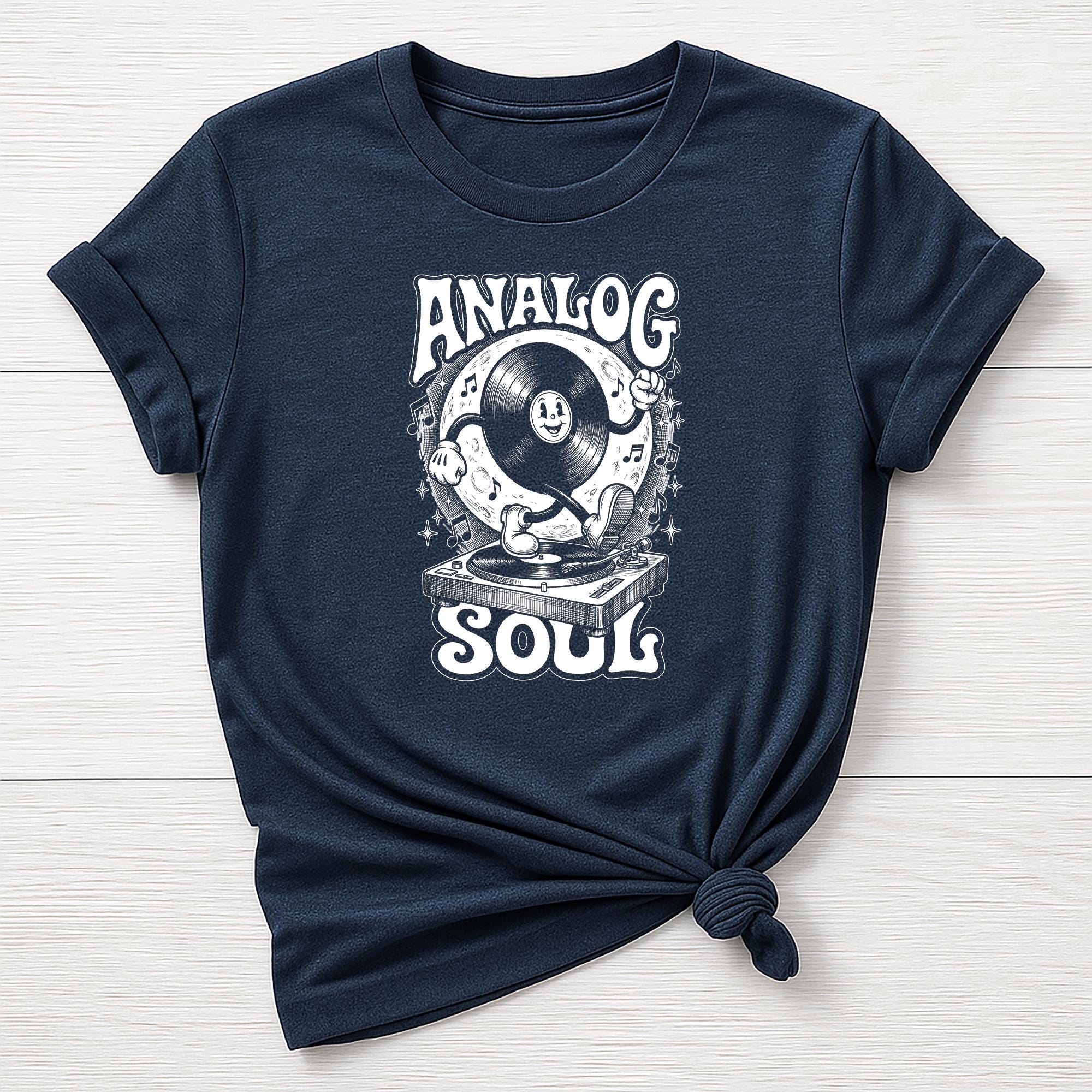 Music T-Shirt : Analogue Soul Design, Gildan Softstyle
