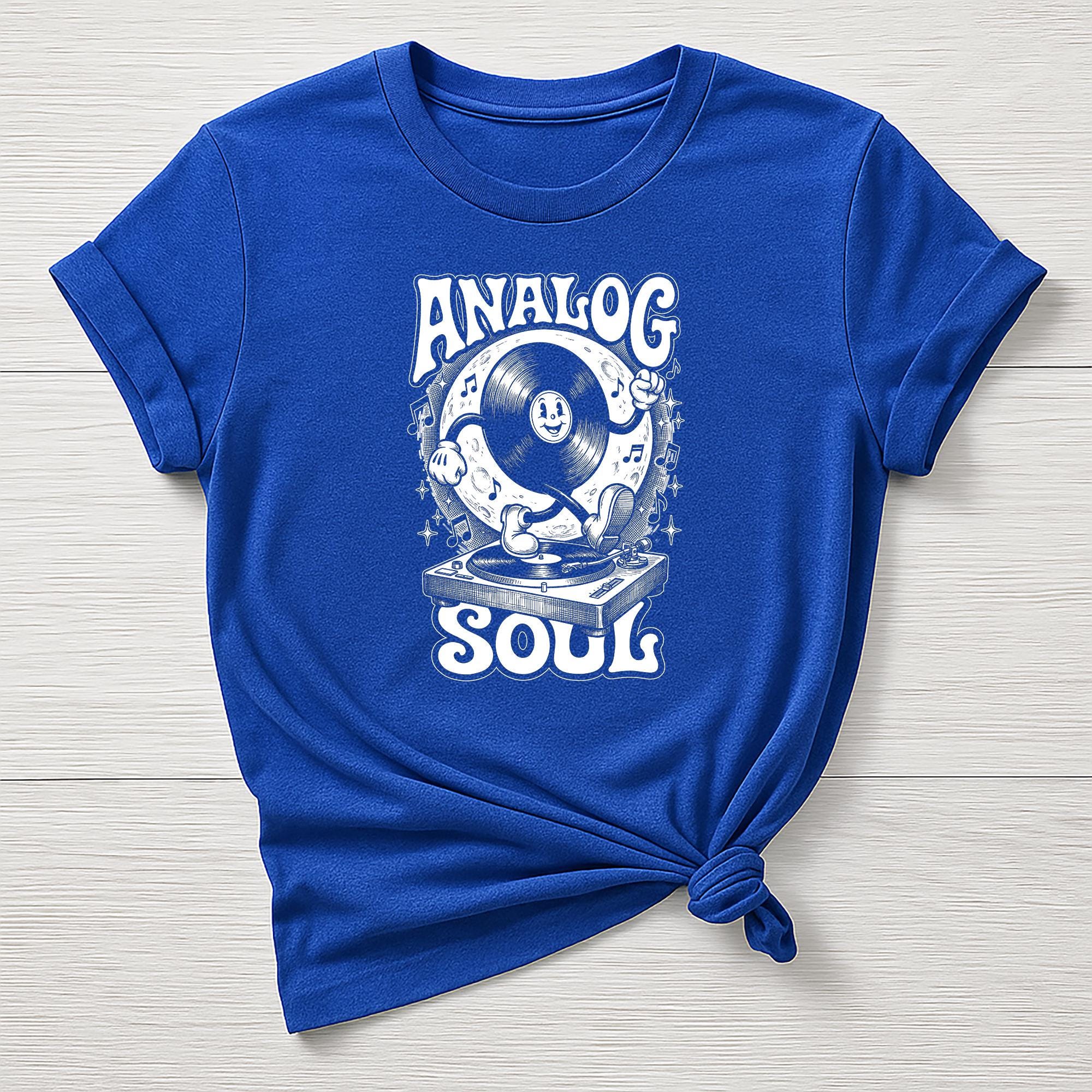 Music T-Shirt : Analogue Soul Design, Gildan Softstyle
