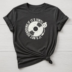 Music T-Shirt : Its Not Hoarding if its Vinyl, Gildan Softstyle
