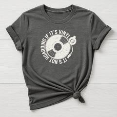 Music T-Shirt : Its Not Hoarding if its Vinyl, Gildan Softstyle