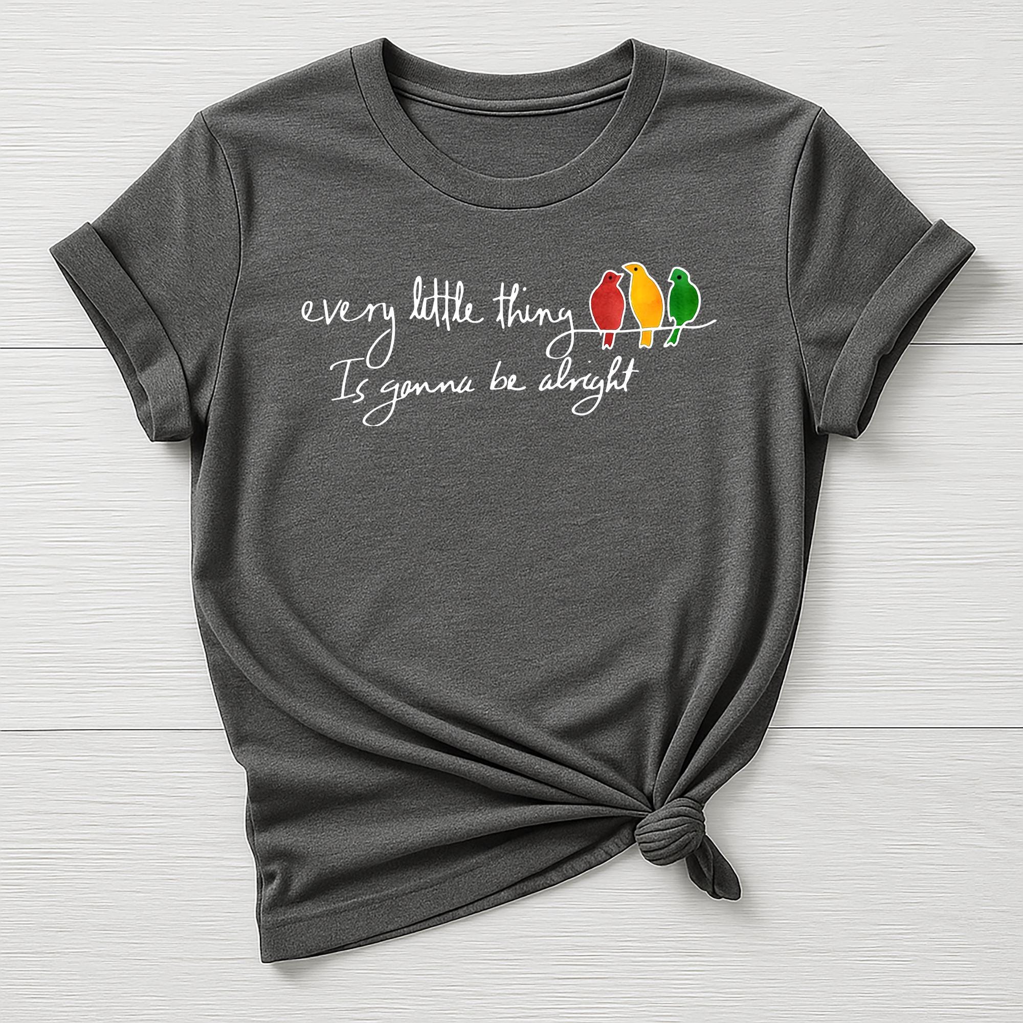 Music T-Shirt : Every Little Thing 3 Birds Design, Gildan Softstyle