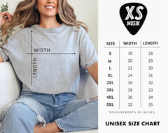 Music T-Shirt : Things we Won't Do Design, Gildan Softstyle